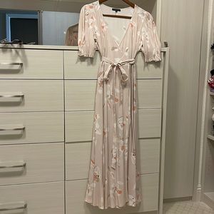 Long Wrap Dress